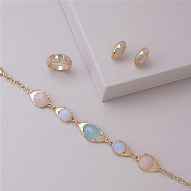 PULSEIRA FOLHEADO A OURO