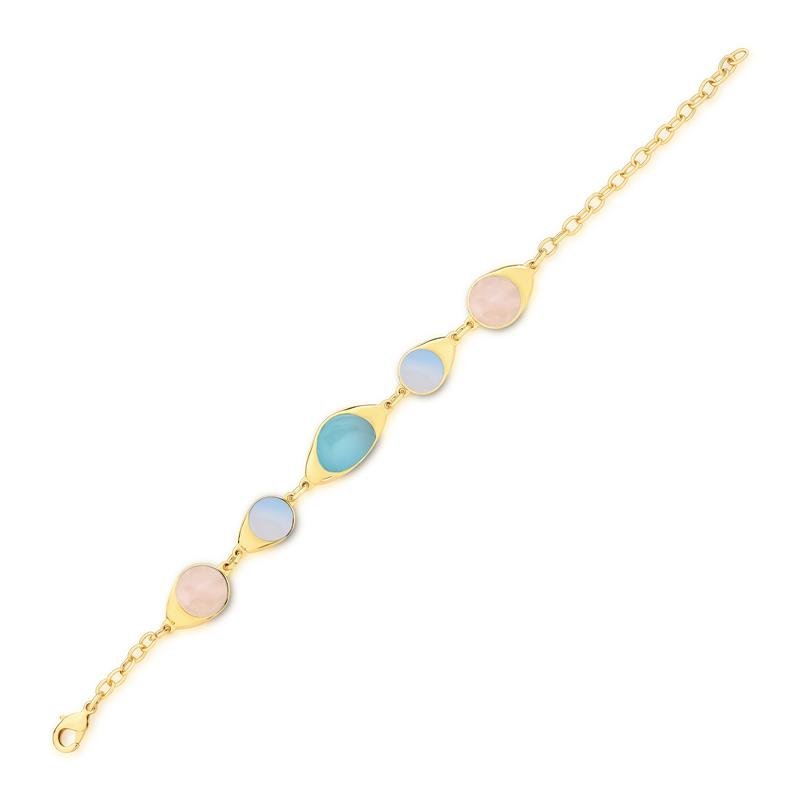 PULSEIRA FOLHEADO A OURO