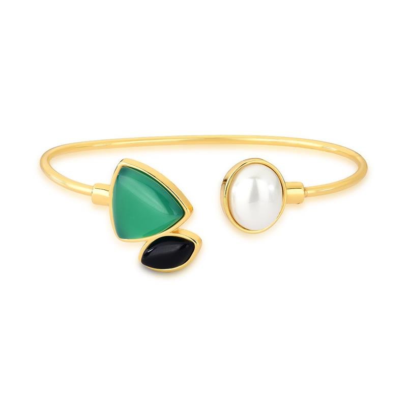 PULSEIRA FOLHEADO A OURO