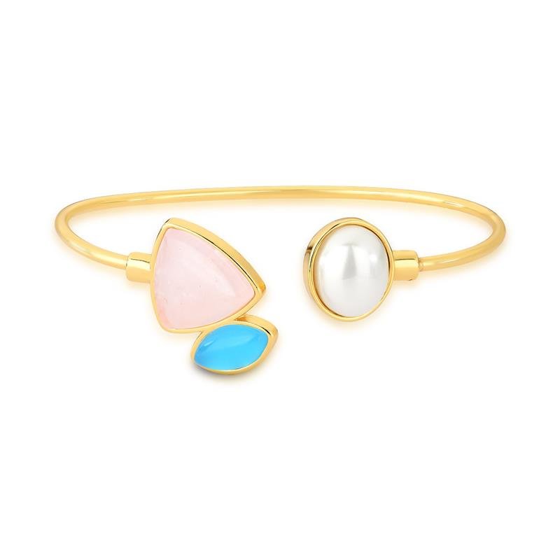 PULSEIRA FOLHEADO A OURO