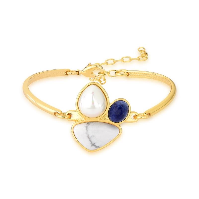 PULSEIRA FOLHEADO A OURO