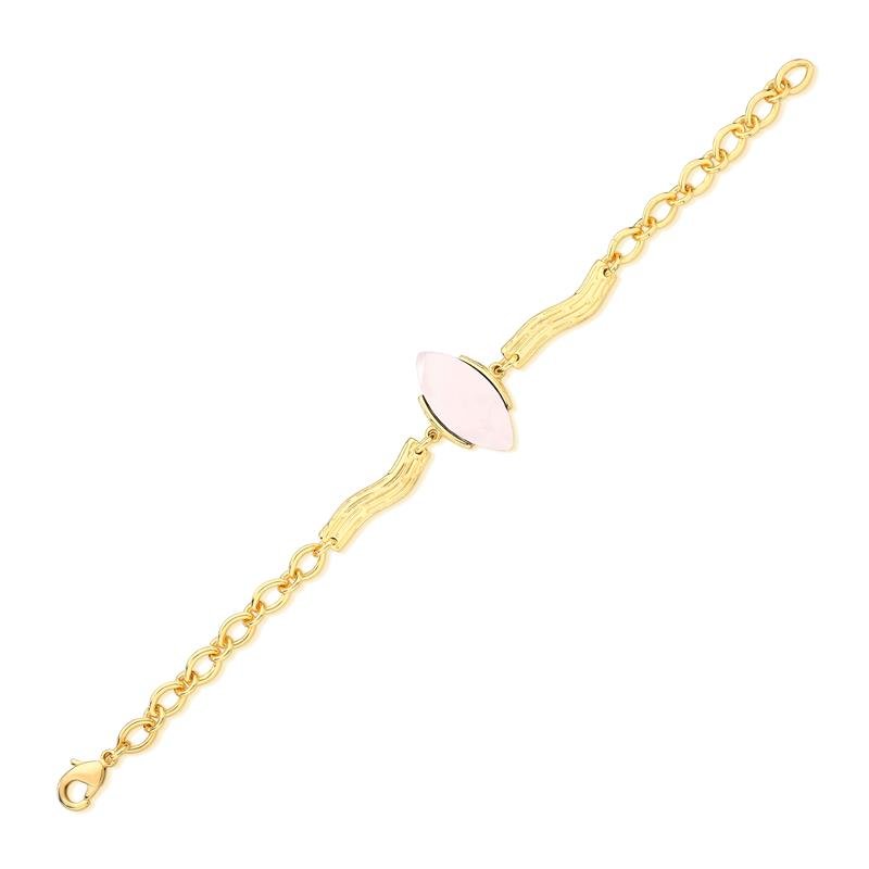 PULSEIRA FOLHEADO A OURO