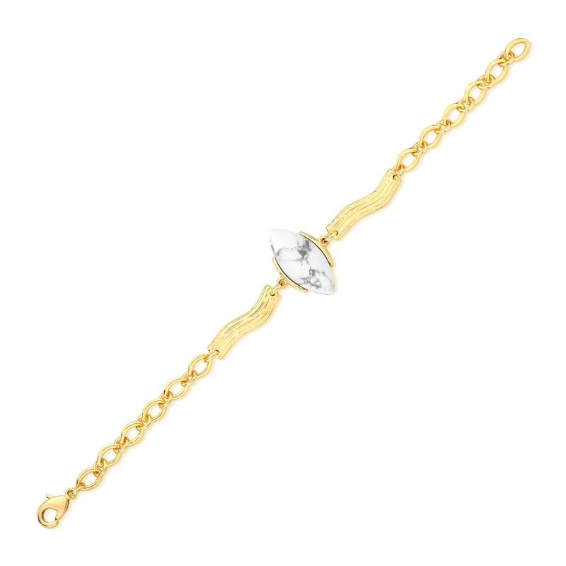 PULSEIRA FOLHEADO A OURO