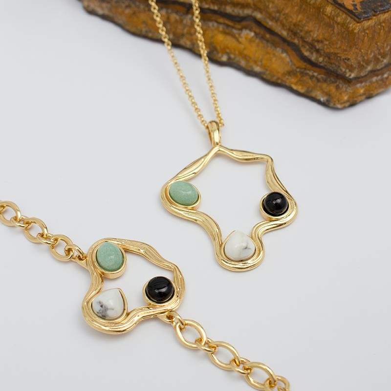 PULSEIRA FOLHEADO A OURO