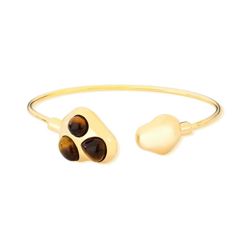 PULSEIRA FOLHEADO A OURO