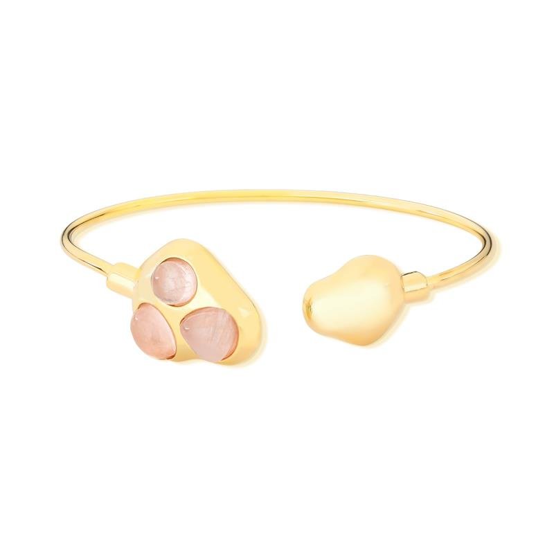 PULSEIRA FOLHEADO A OURO