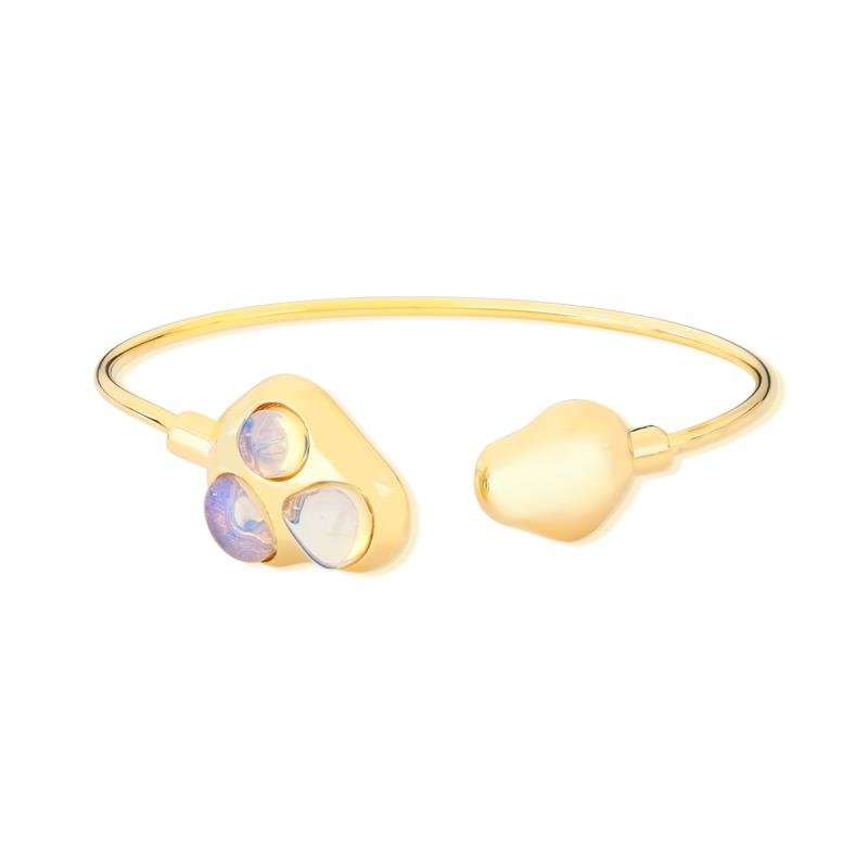 PULSEIRA FOLHEADO A OURO
