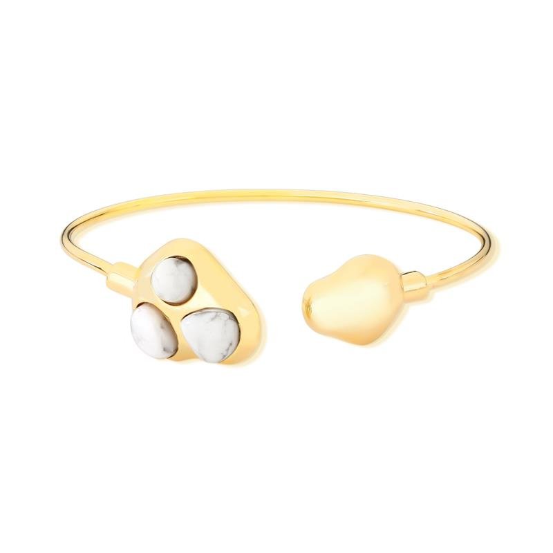 PULSEIRA FOLHEADO A OURO