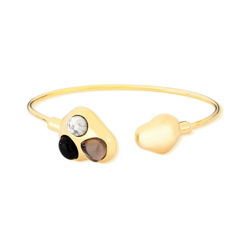 PULSEIRA FOLHEADO A OURO
