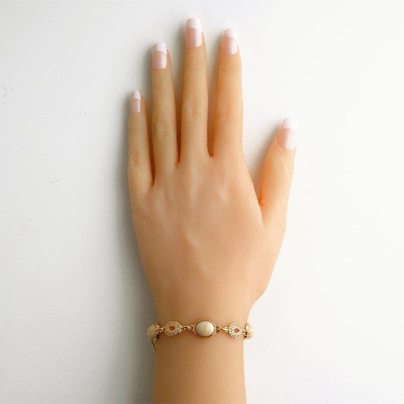 PULSEIRA FOLHEADO A OURO