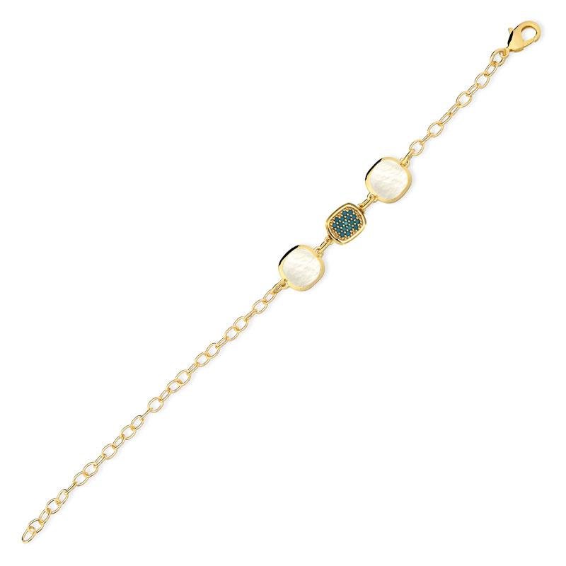 PULSEIRA FOLHEADO A OURO