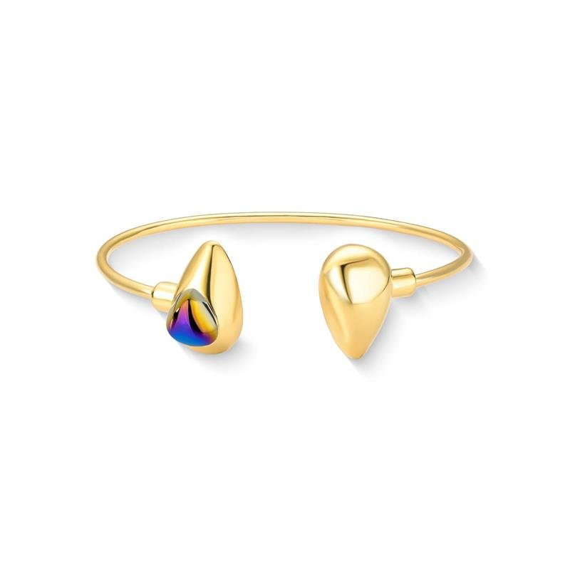 PULSEIRA FOLHEADO A OURO