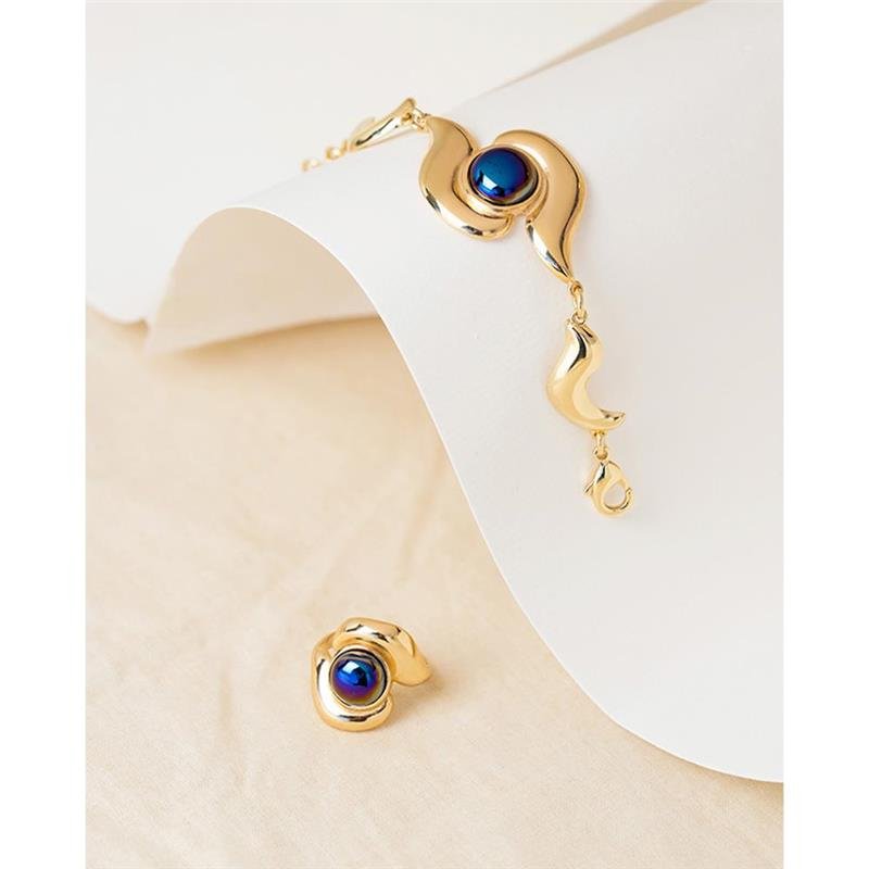 PULSEIRA FOLHEADO A OURO