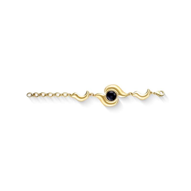 PULSEIRA FOLHEADO A OURO