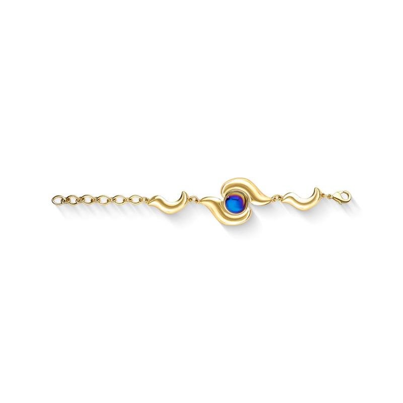PULSEIRA FOLHEADO A OURO