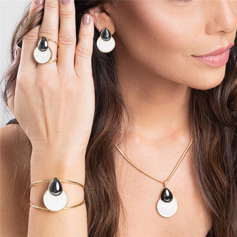 PULSEIRA FOLHEADO A OURO