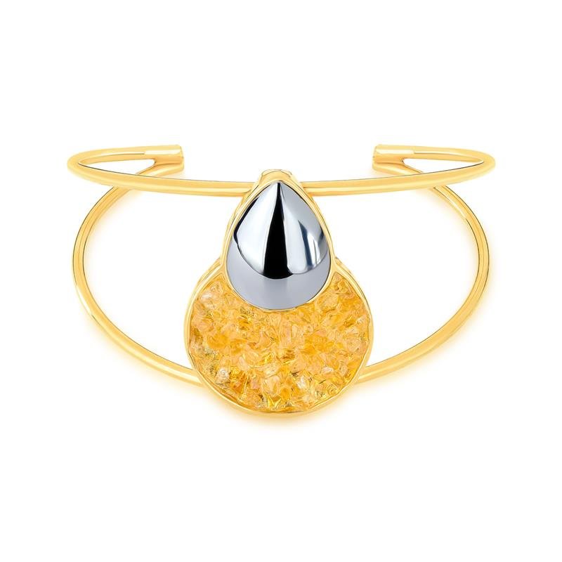 PULSEIRA FOLHEADO A OURO