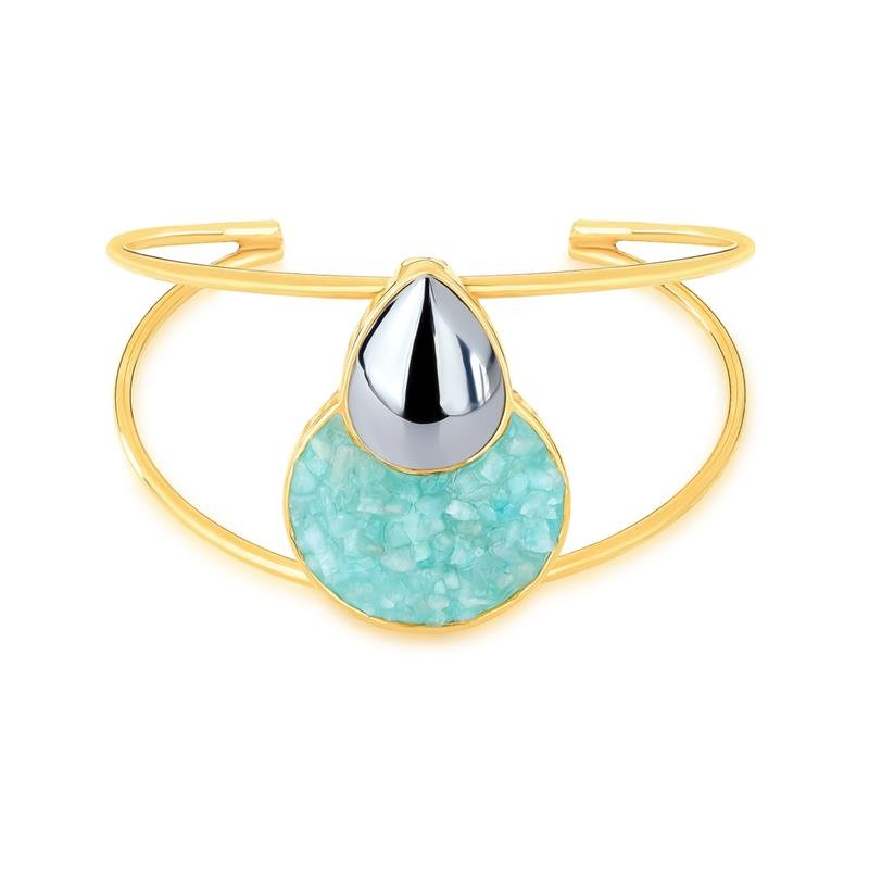 PULSEIRA FOLHEADO A OURO