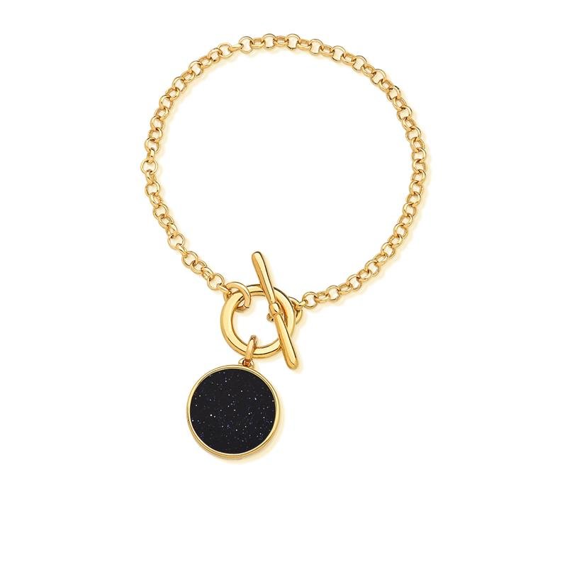 PULSEIRA FOLHEADO A OURO