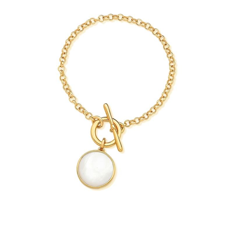 PULSEIRA FOLHEADO A OURO