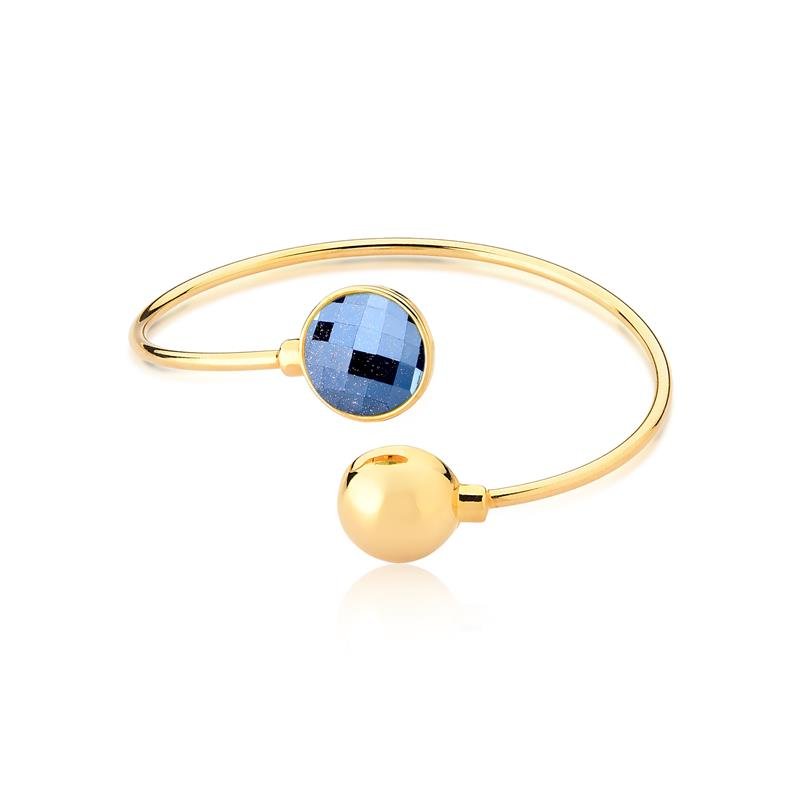 PULSEIRA FOLHEADO A OURO