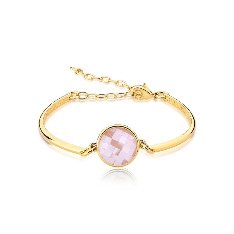 PULSEIRA FOLHEADO A OURO