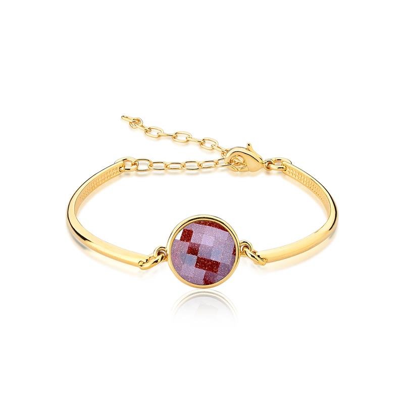 PULSEIRA FOLHEADO A OURO