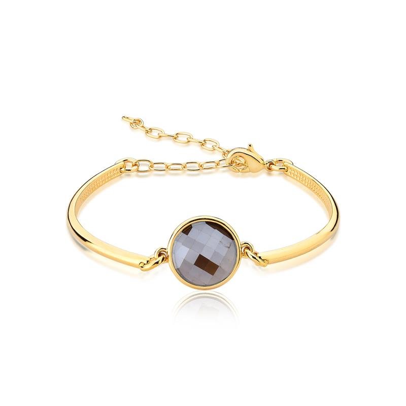 PULSEIRA FOLHEADO A OURO