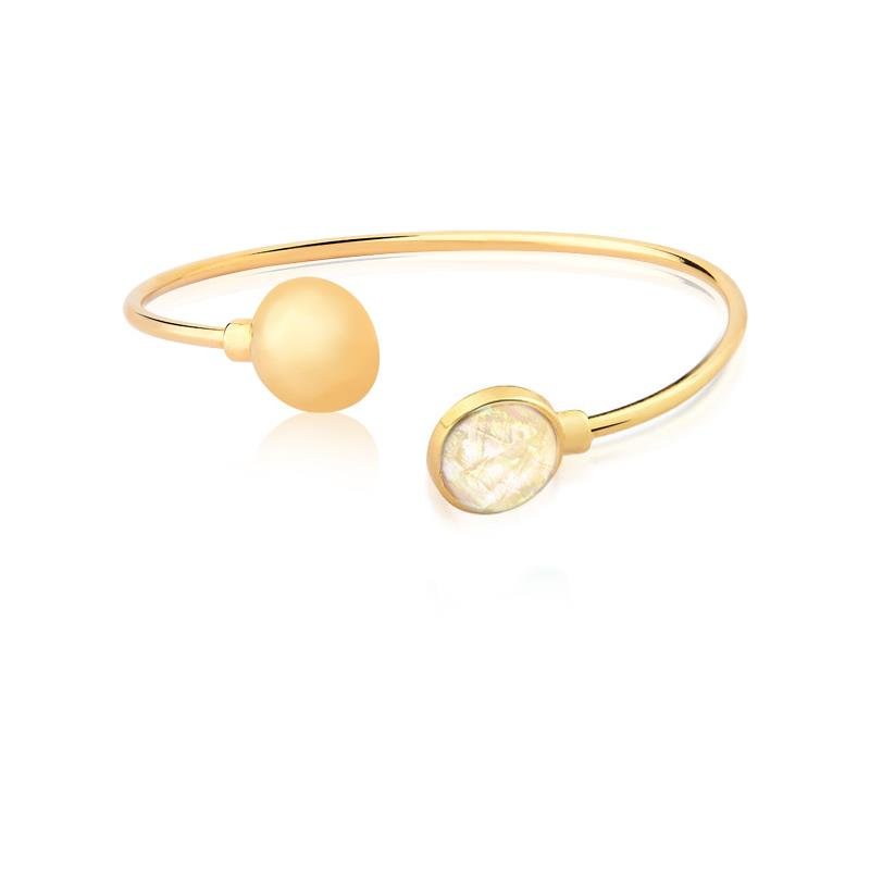 PULSEIRA FOLHEADO A OURO