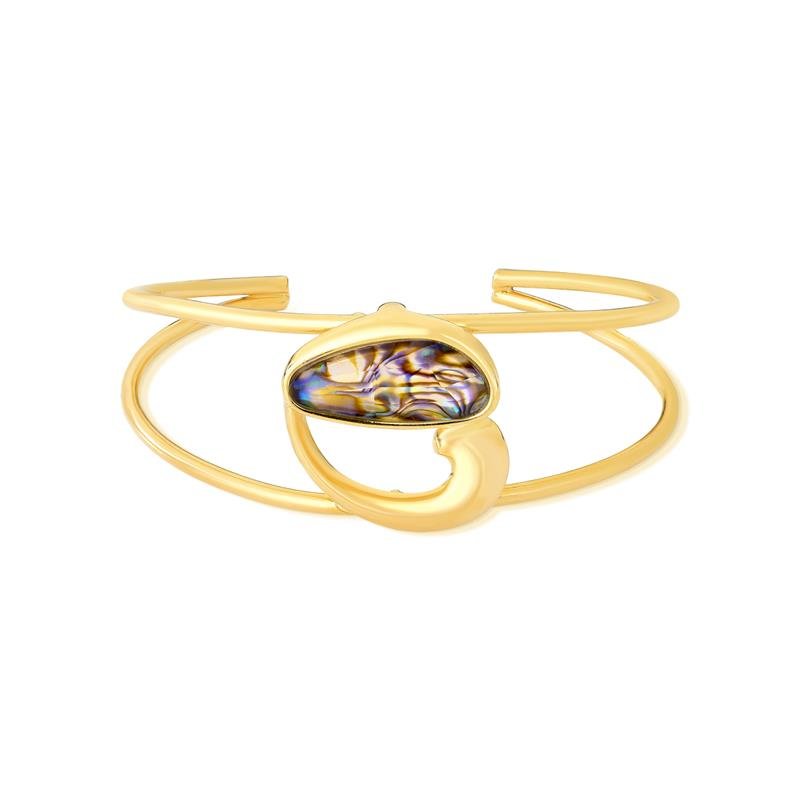 PULSEIRA FOLHEADO A OURO