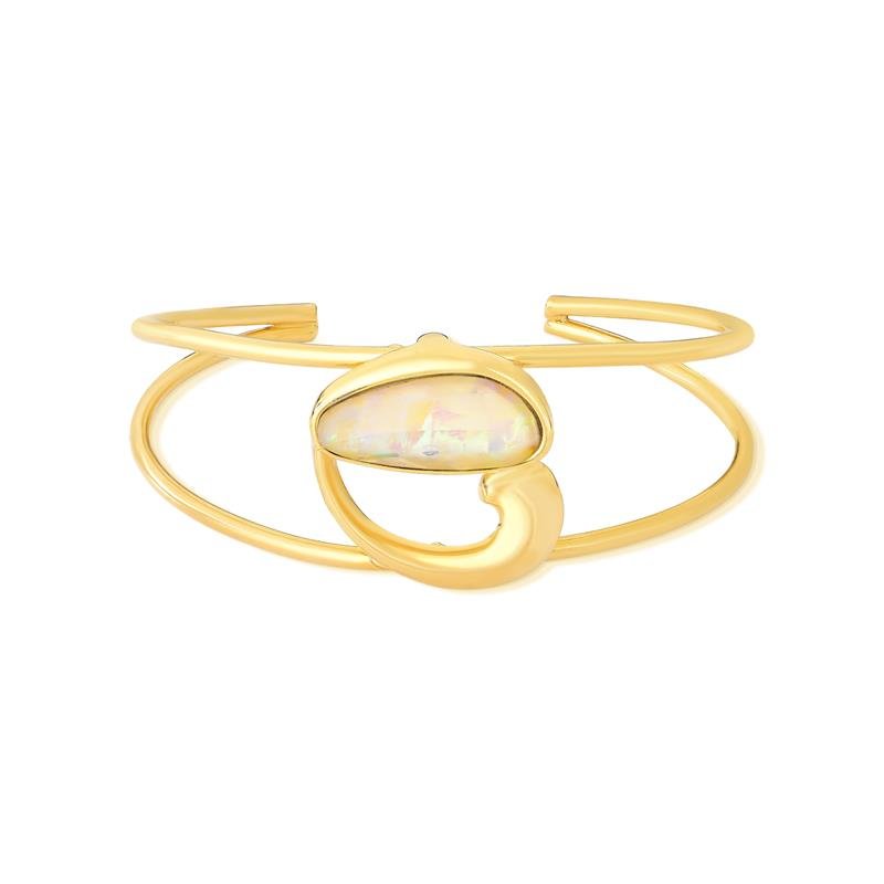 PULSEIRA FOLHEADO A OURO