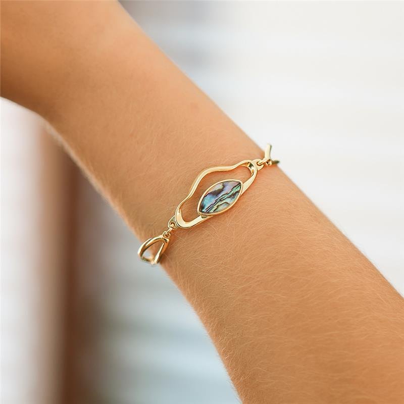 PULSEIRA FOLHEADO A OURO