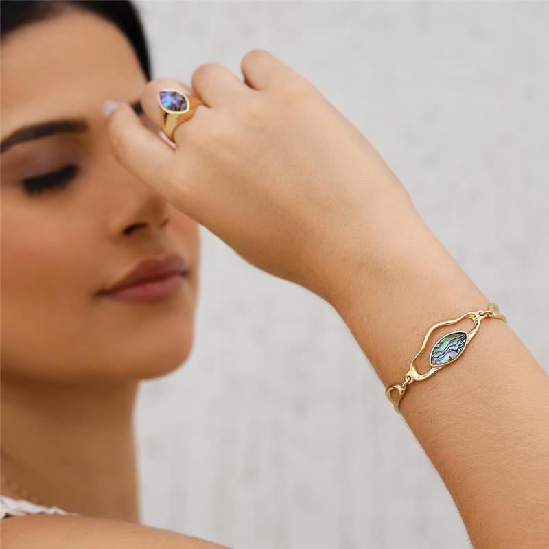 PULSEIRA FOLHEADO A OURO