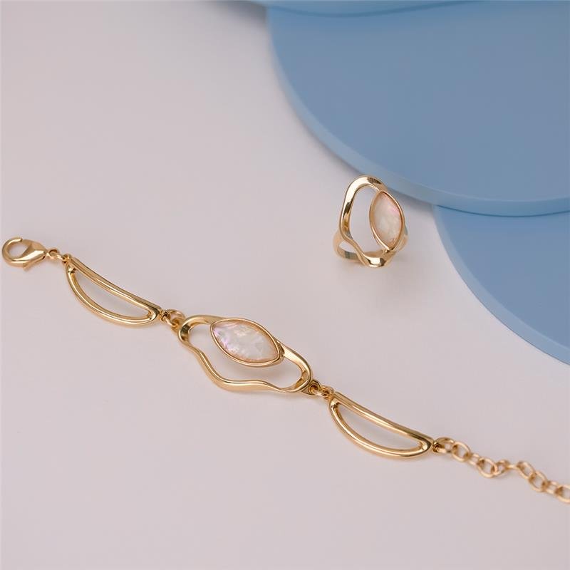 PULSEIRA FOLHEADO A OURO
