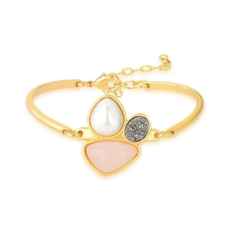 PULSEIRA FOLHEADO A OURO