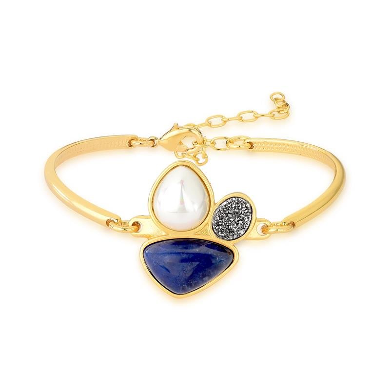 PULSEIRA FOLHEADO A OURO