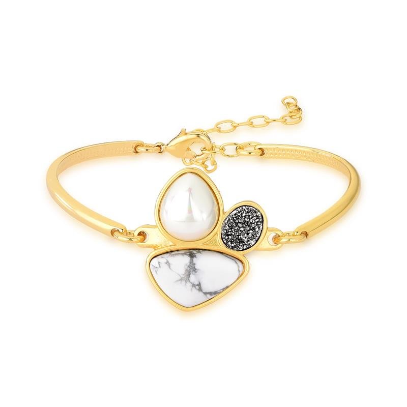 PULSEIRA FOLHEADO A OURO