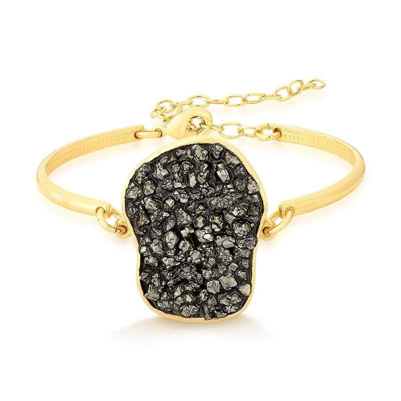 PULSEIRA FOLHEADO A OURO