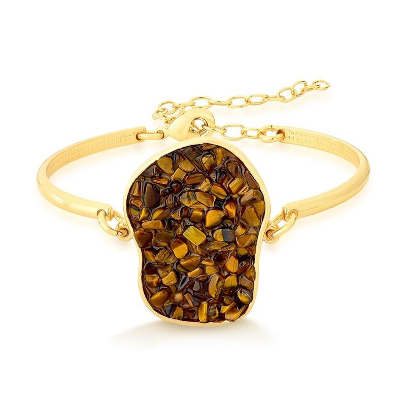 PULSEIRA FOLHEADO A OURO