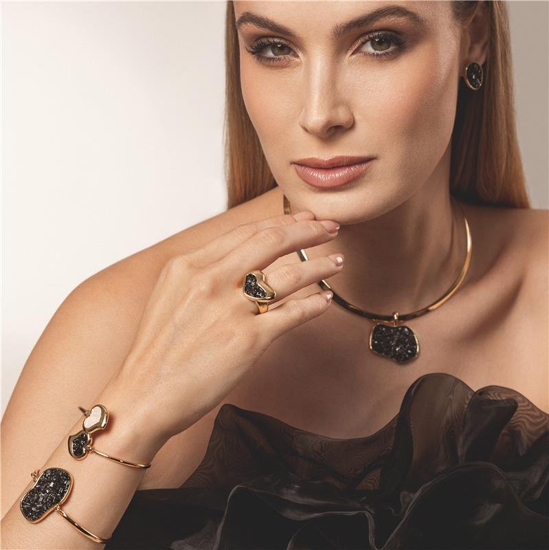 PULSEIRA FOLHEADO A OURO