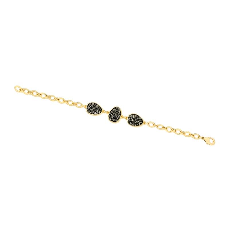 PULSEIRA FOLHEADO A OURO