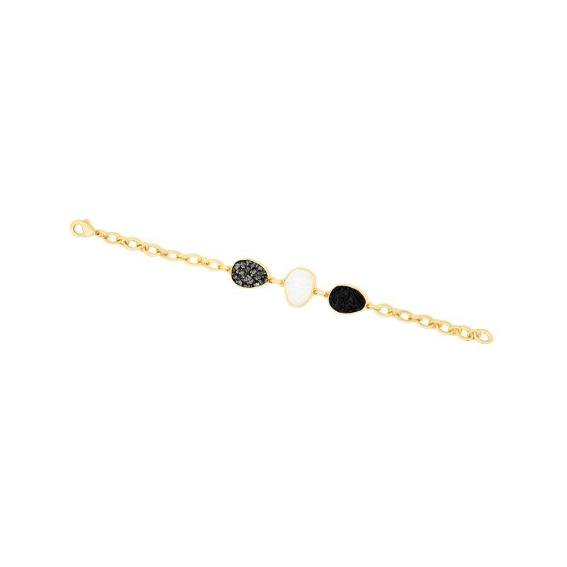 PULSEIRA FOLHEADO A OURO