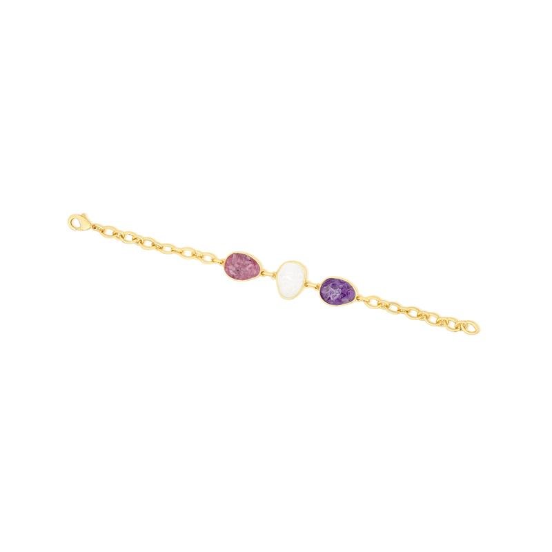 PULSEIRA FOLHEADO A OURO