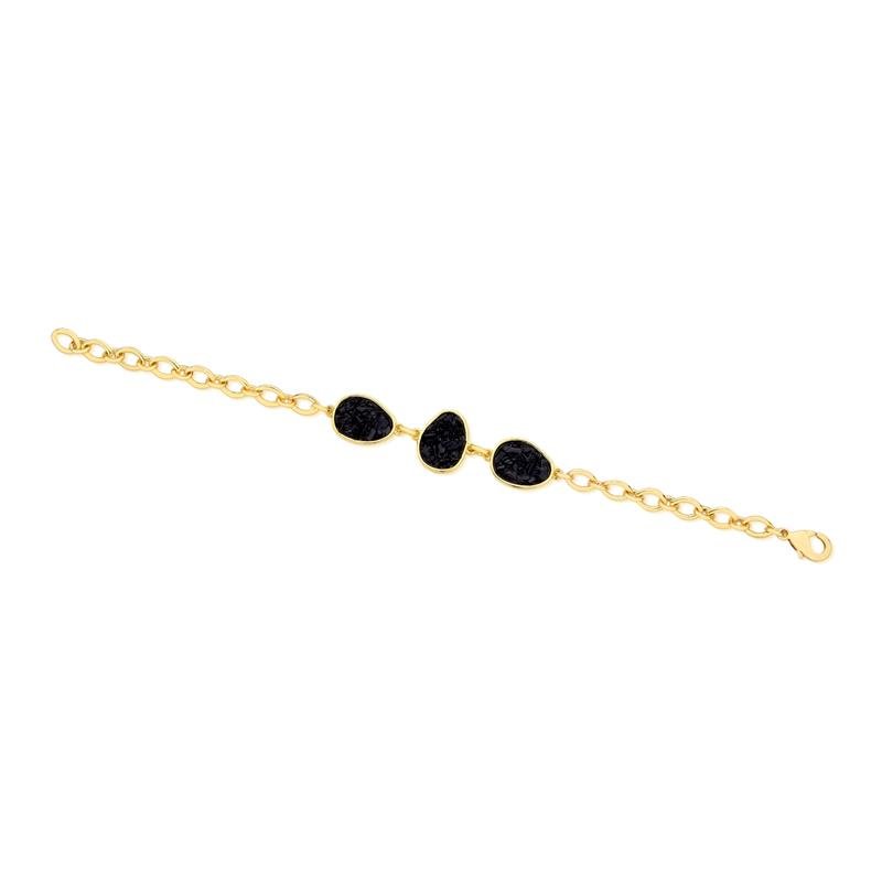 PULSEIRA FOLHEADO A OURO