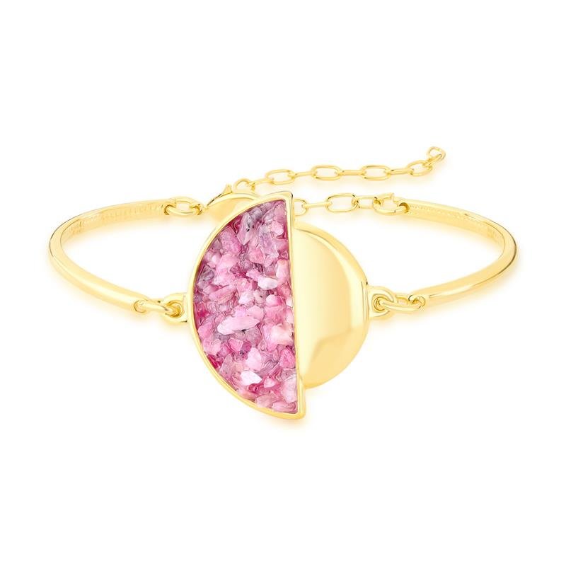PULSEIRA FOLHEADO A OURO