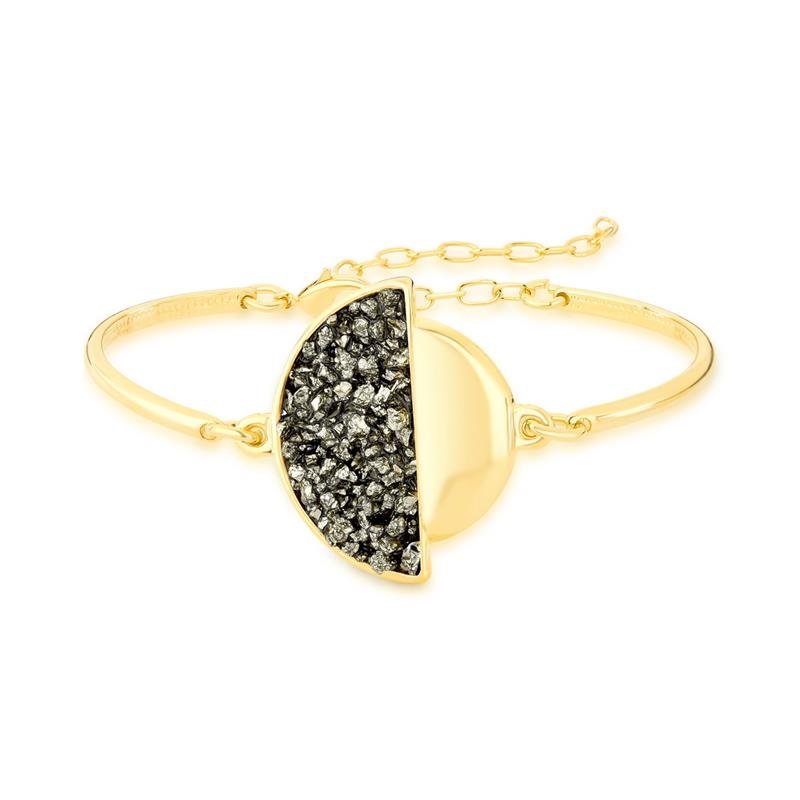 PULSEIRA FOLHEADO A OURO