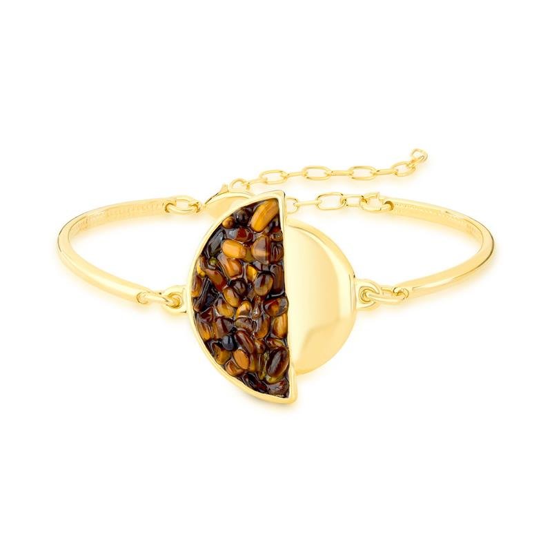 PULSEIRA FOLHEADO A OURO