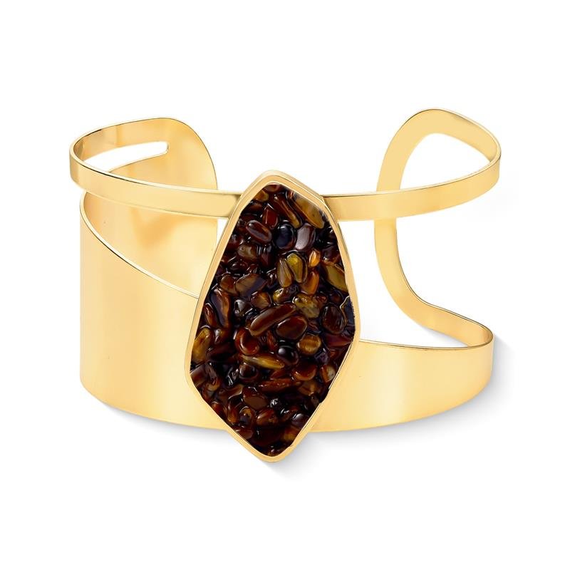 PULSEIRA FOLHEADO A OURO