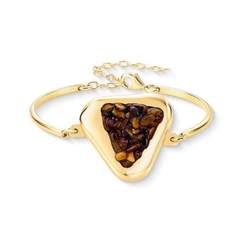 PULSEIRA FOLHEADO A OURO