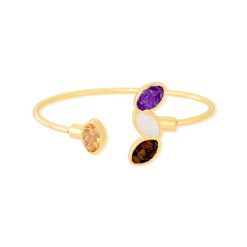 PULSEIRA FOLHEADO A OURO